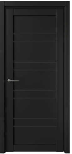 Дверь Дублин                                                                    ширина 70 см
                                                                                                    Черный                                                                                                    Винил                                                                                                    Стекло черное